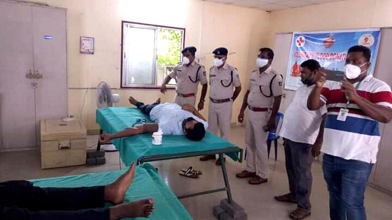 Voluntary Blood Donation Camp was organised